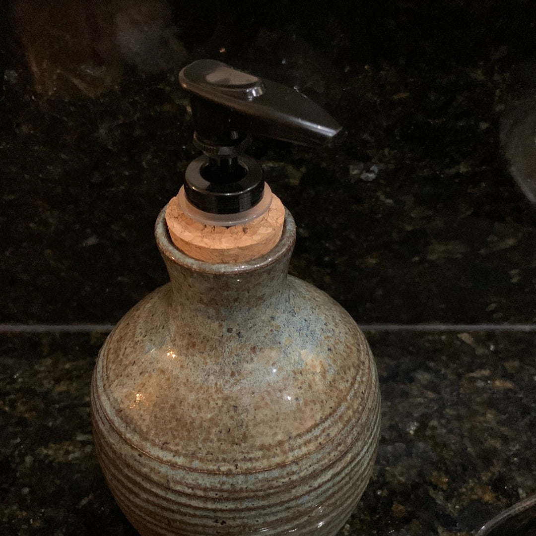 Pottery Soap Dispenser