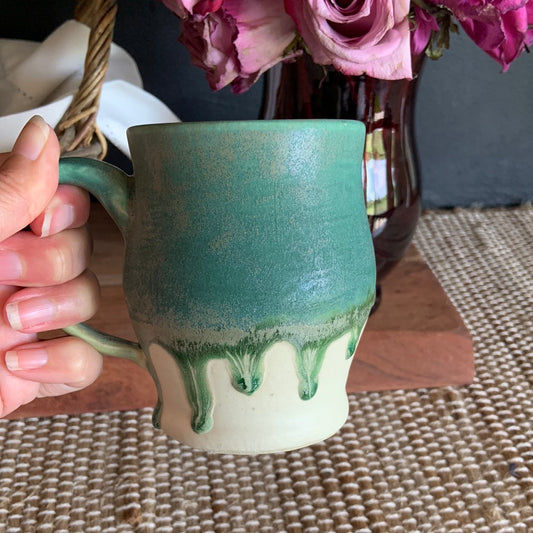 Melting Green Mug