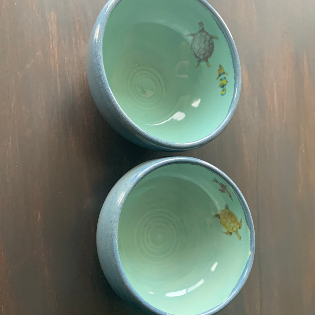 Small Sea Turtle Fish Bowls