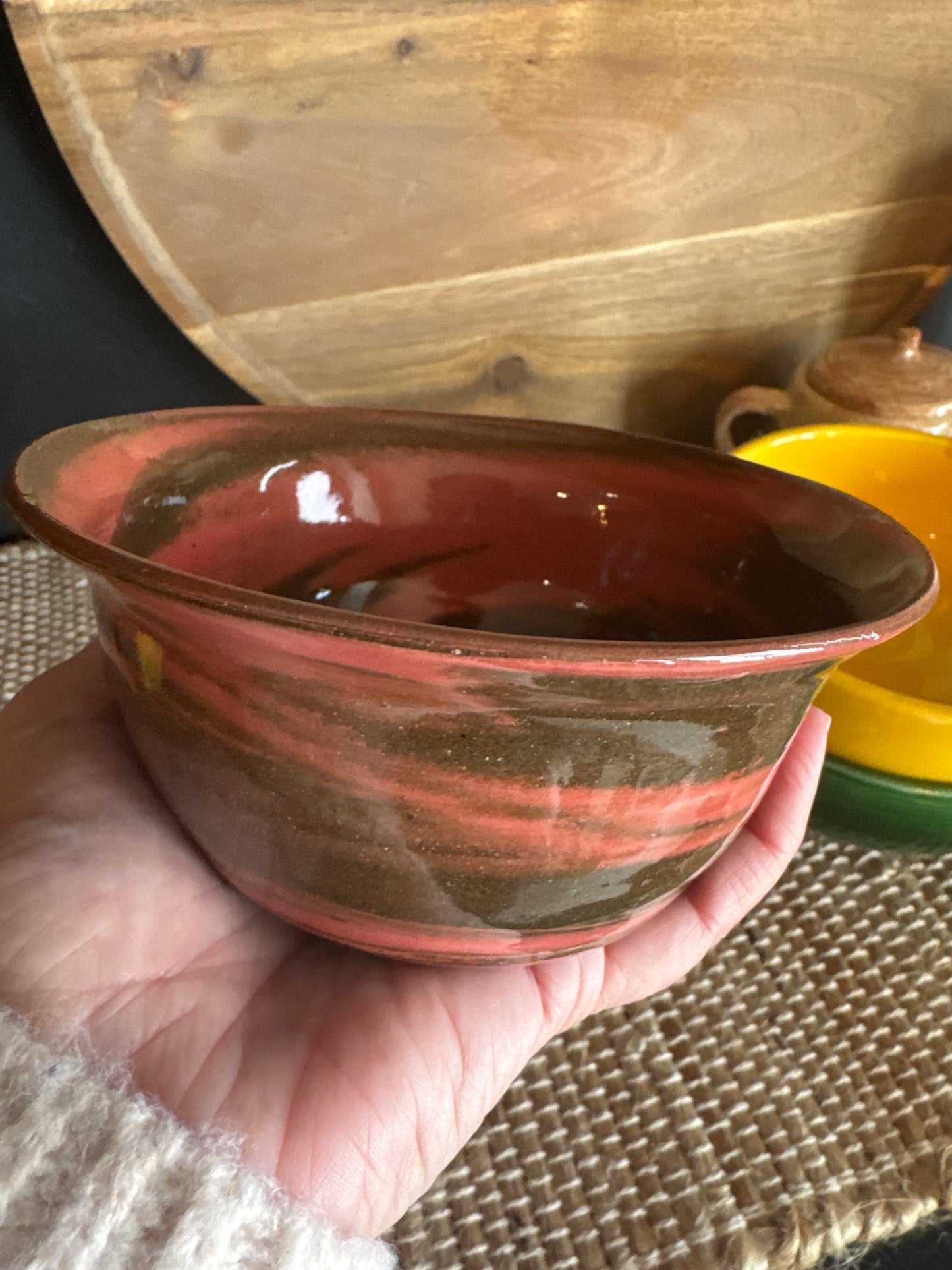 Unique Marbled Small Bowl