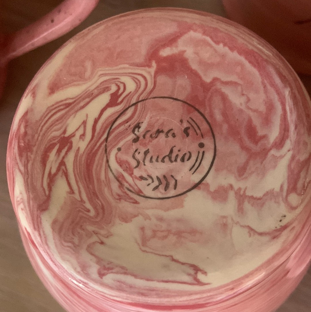 Marbled Porcelain Tiny Bowl