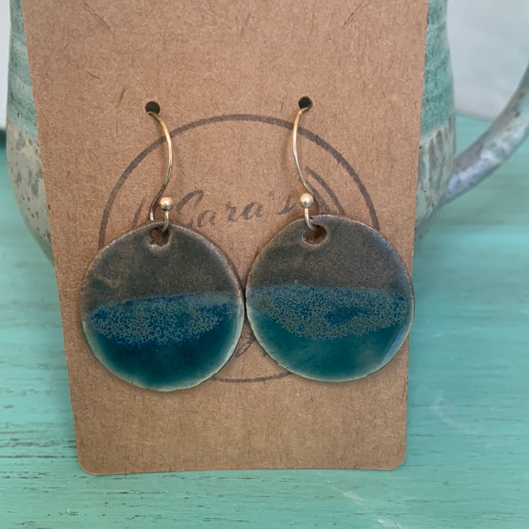 The Sea at Night Earrings