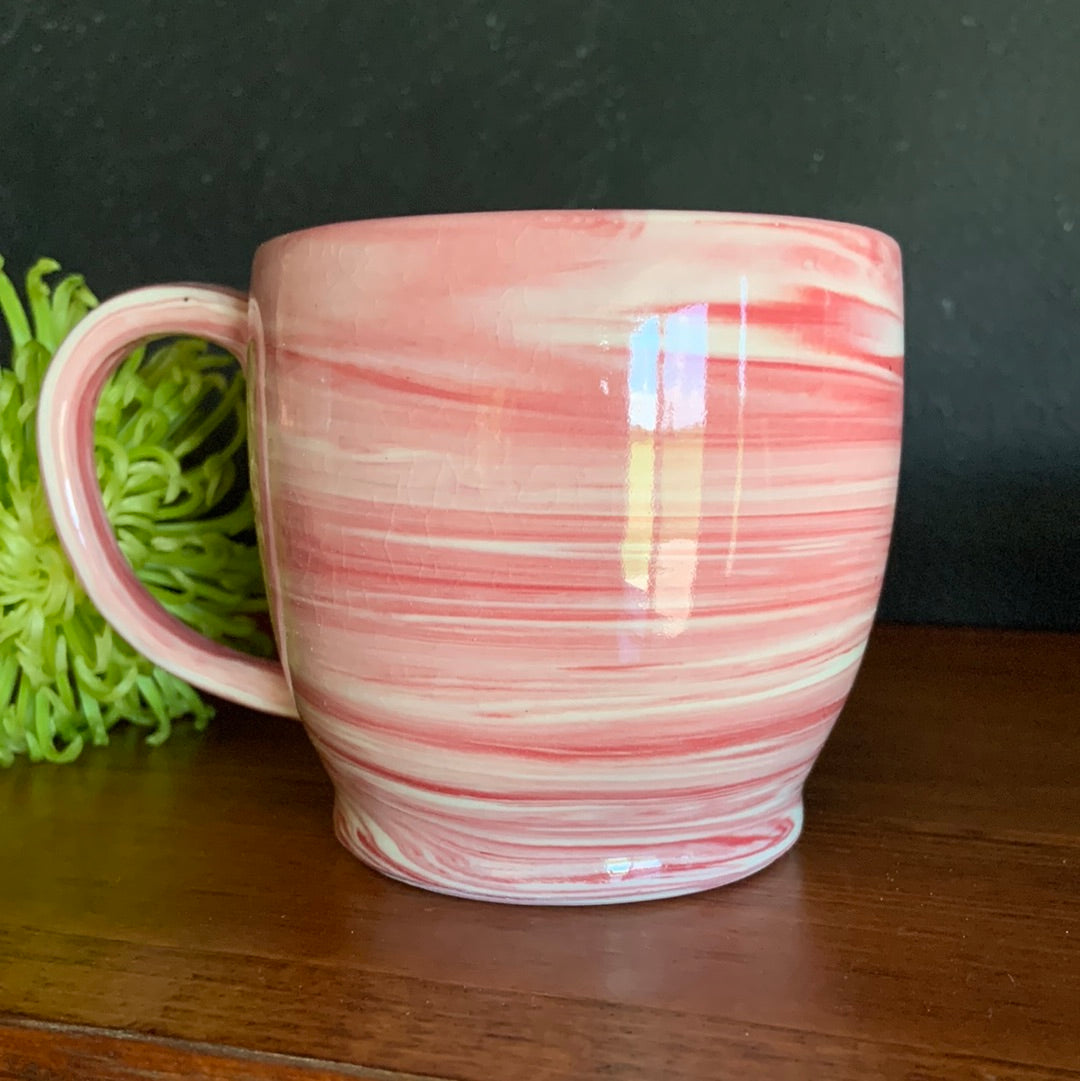 Marbled Porcelain Mug