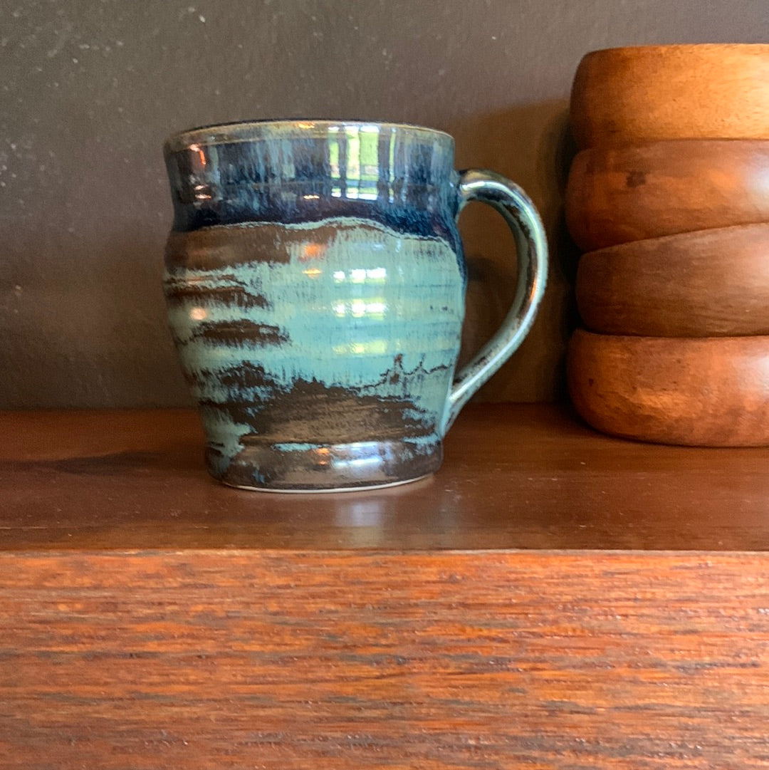 Bronze-N-Blue Mug