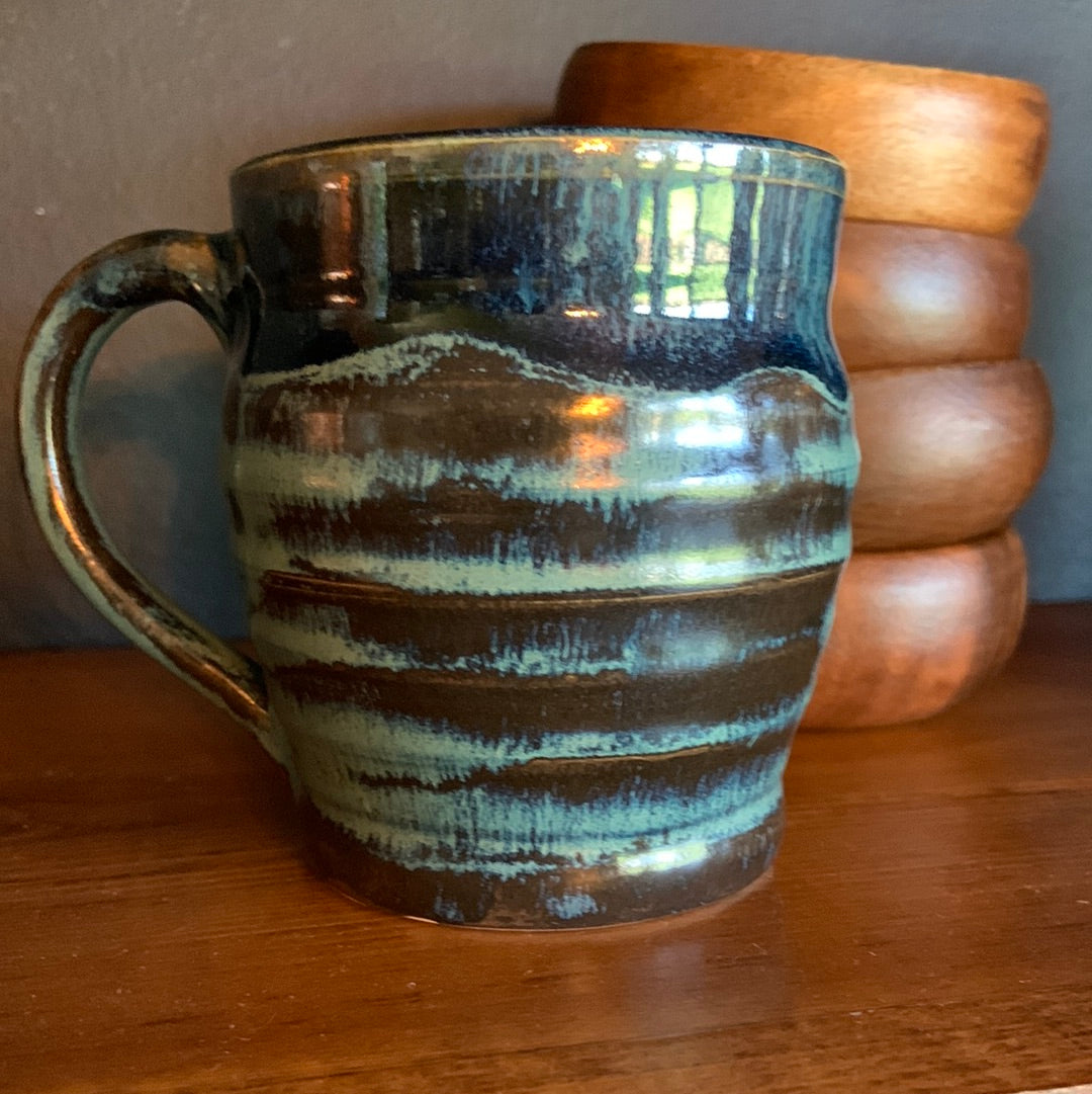 Bronze-N-Blue Mug