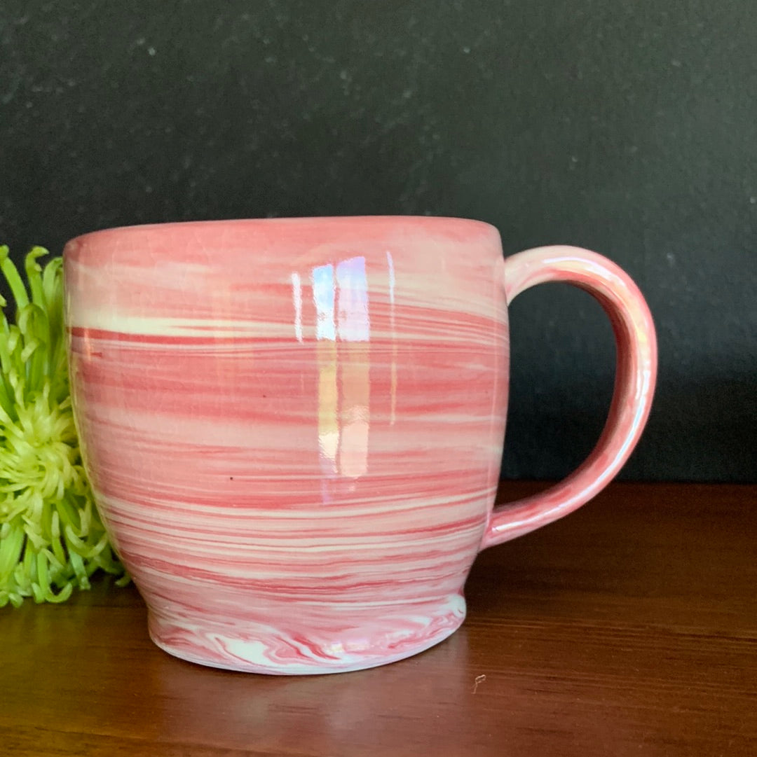 Marbled Porcelain Mug