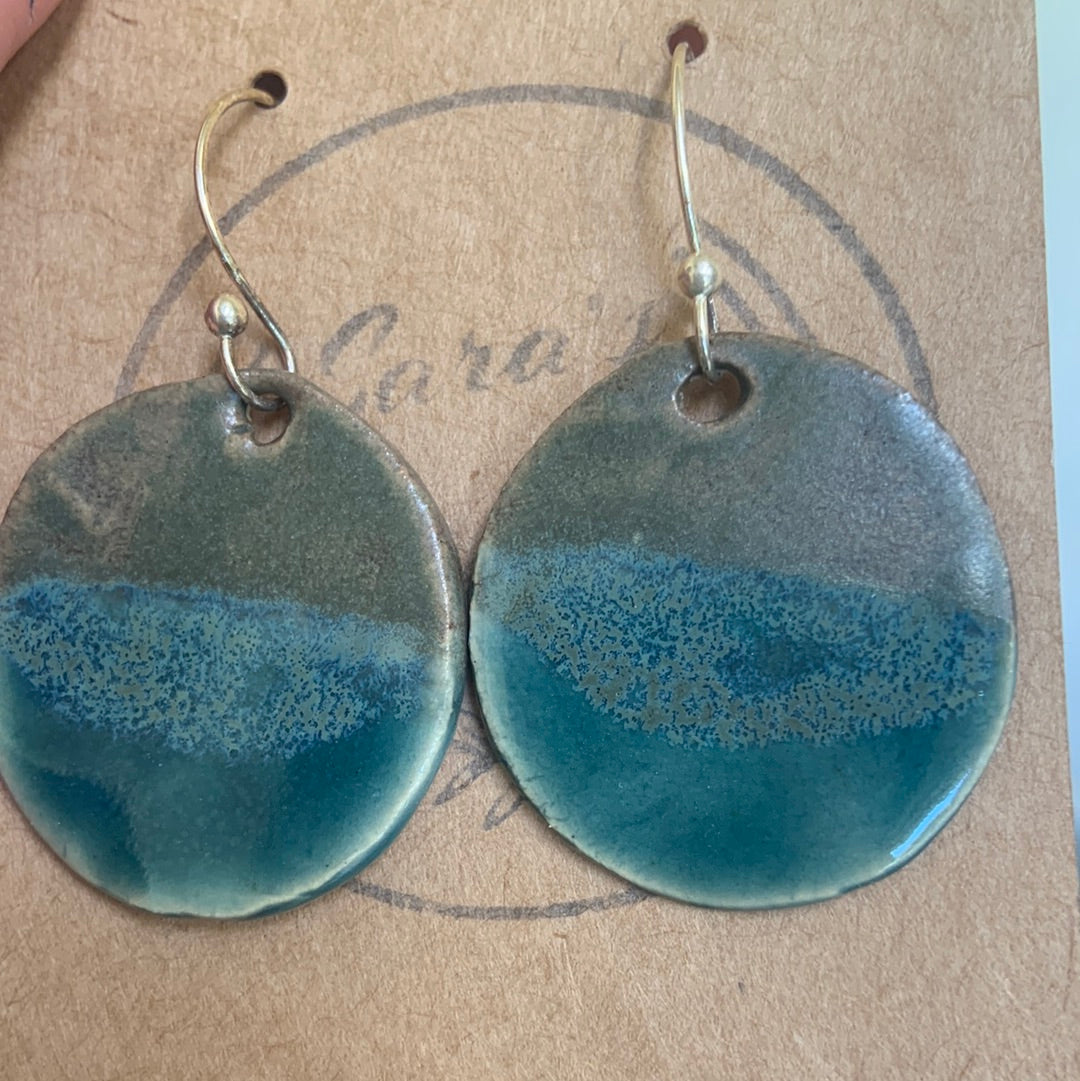 The Sea at Night Earrings