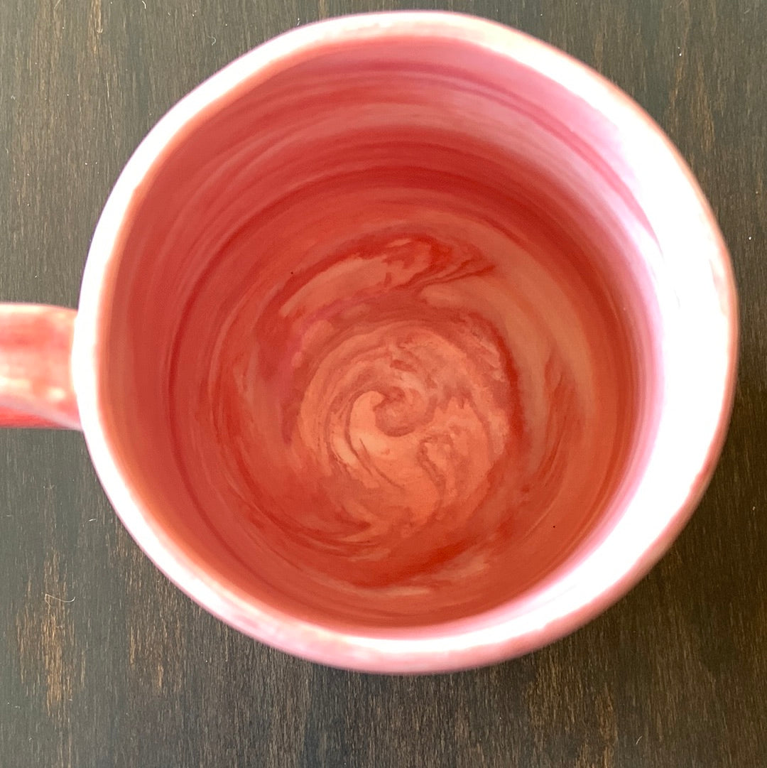 Marbled Reds & Pinks Mug