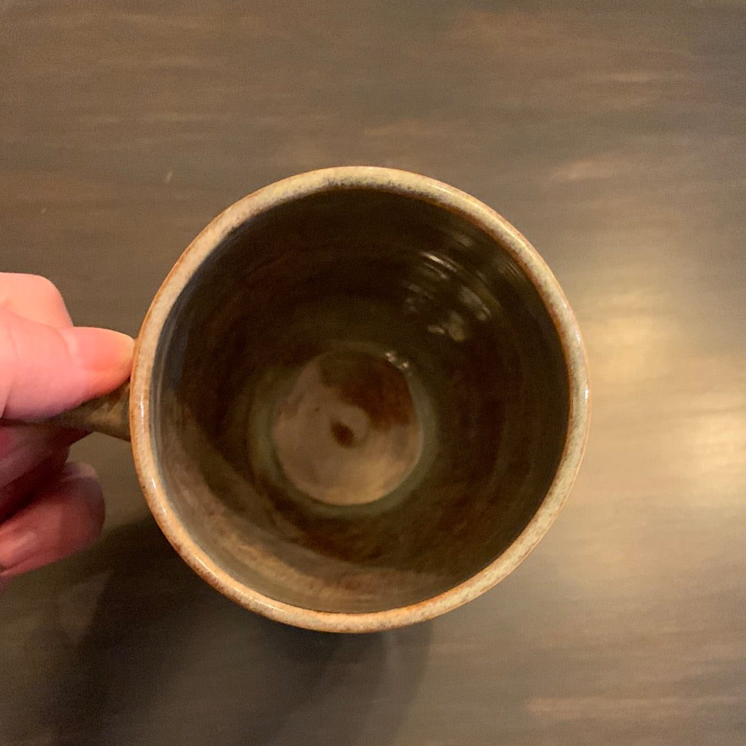 Hazy Glazed Black Mug