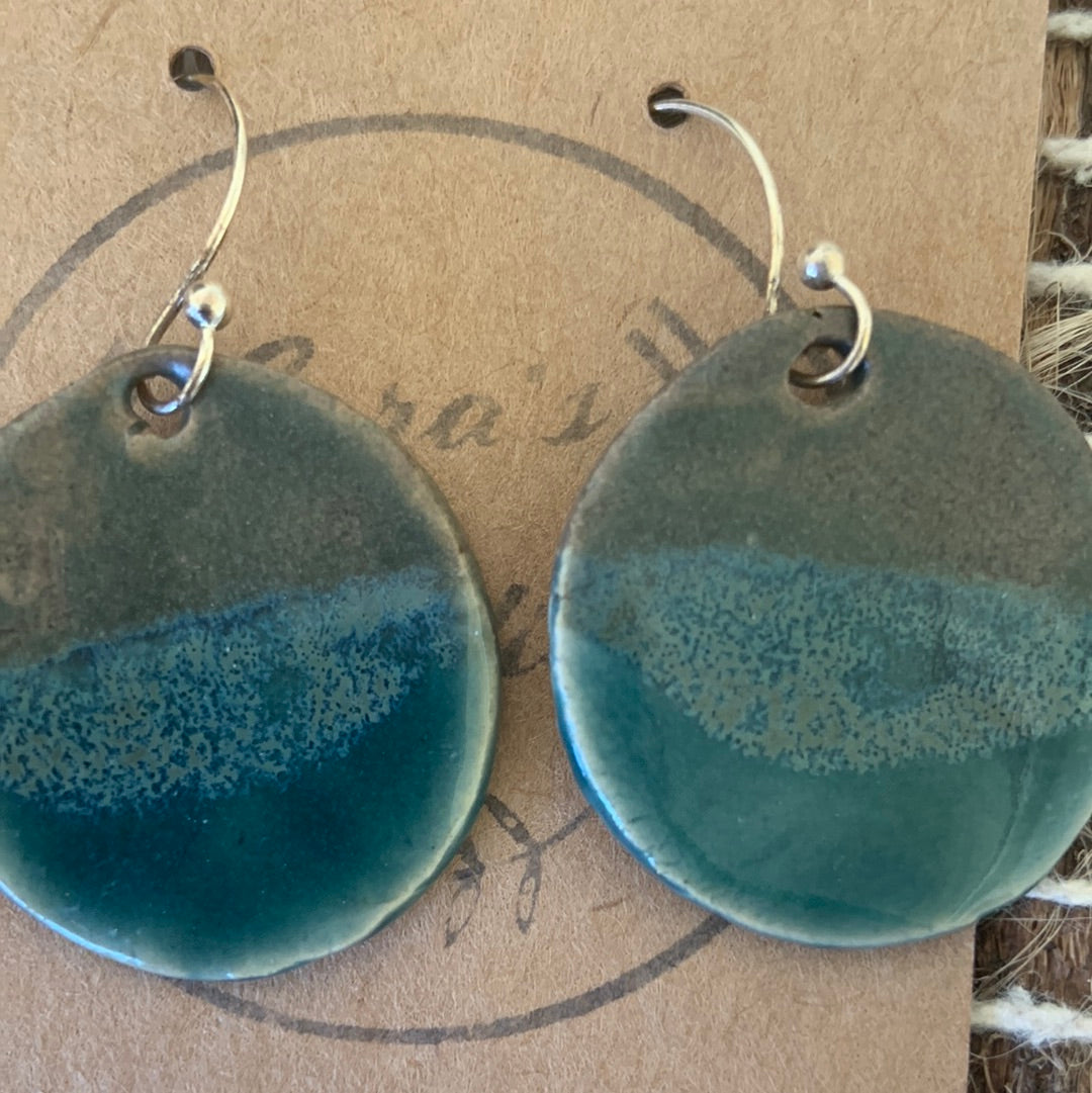 The Sea at Night Earrings