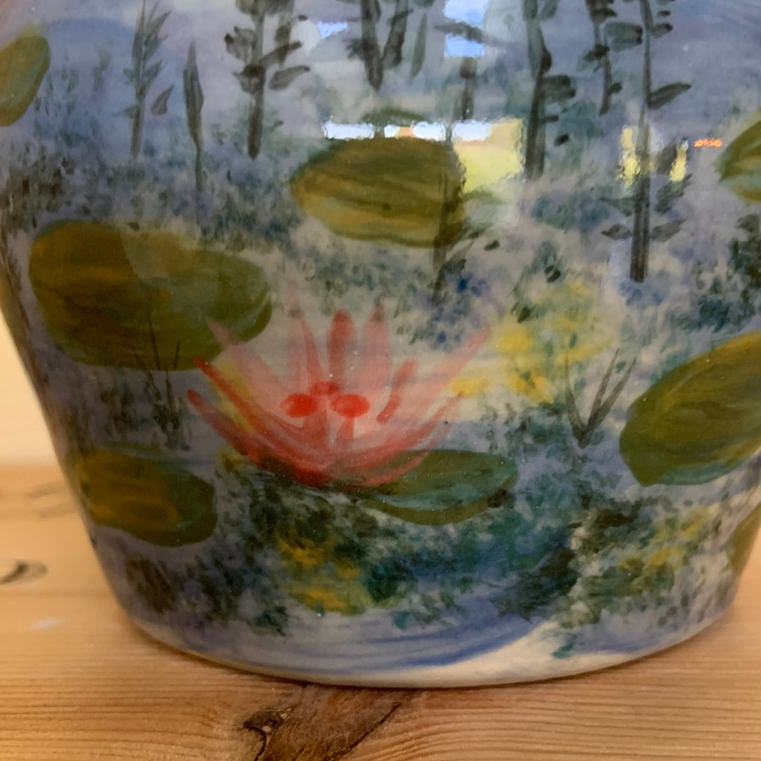 Hand-Painted Lillypad Mug