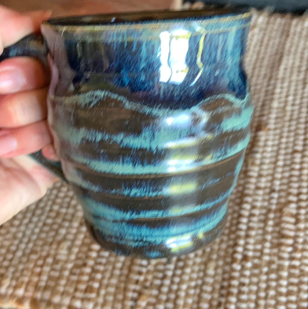 Bronze-N-Blue Mug