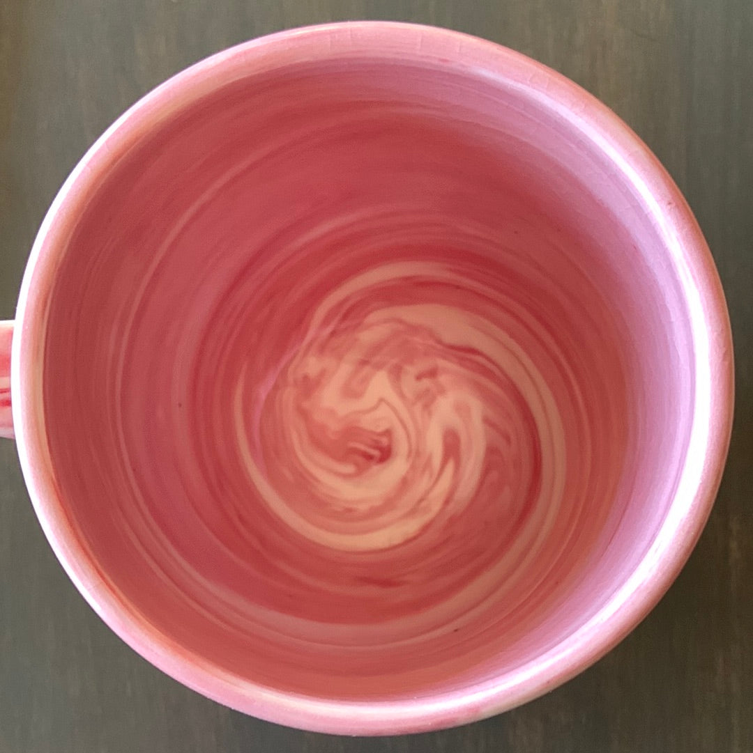 Marbled Porcelain Mug